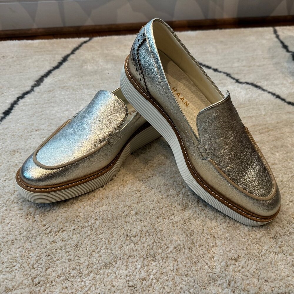 Women's ØriginalGrand Platform Venetian Loafers - Soft Gold - 7.5M
